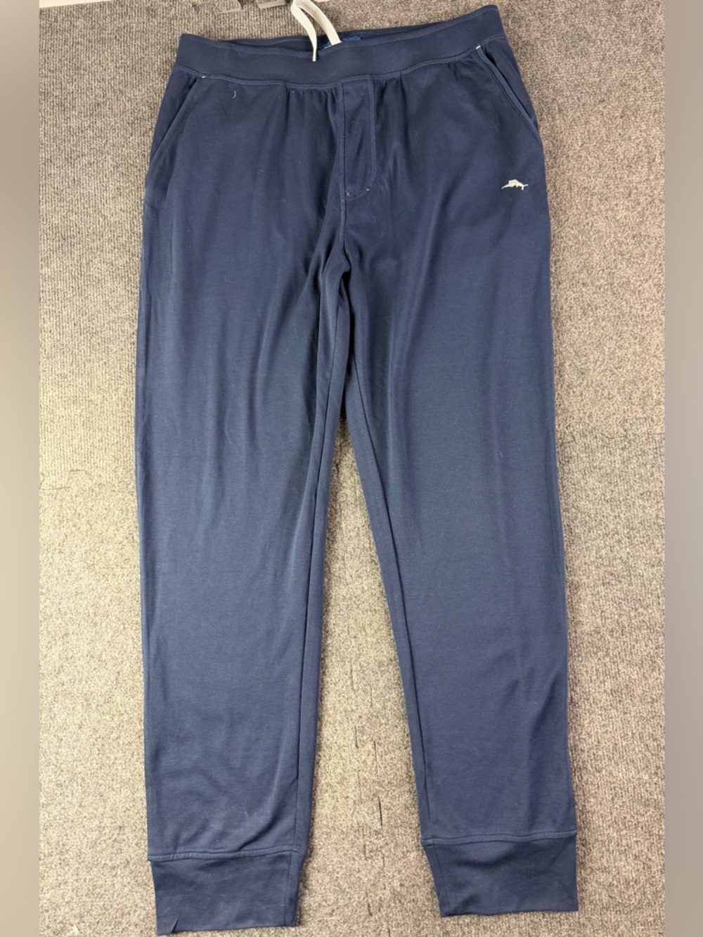 Tommy Bahama Mens Elastic Waist Drawstring Sweatpants Size M Blue